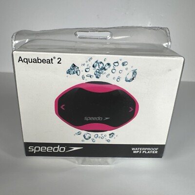Speedo Aquabeat 2 Waterproof MP3 Player Pink 4 GB - NEW SEALED
