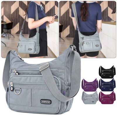 Waterproof Messenger Cross Body Ladies Handbag Bag Shoulder Bag Womens Purse US