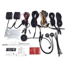 Wave Radar Blind Spot Detection System Lane Change Assist Monitoring Assistant