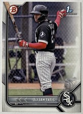 2022 Bowman 1st Baseball Elijah Tatis Prospect Chicago White Sox #BP-23.