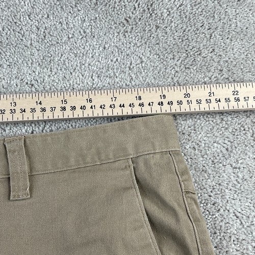 Volcom Shorts Mens 38 Tan Khaki Frickin Chino Stretch Skater Skateboarding - Picture 5 of 14