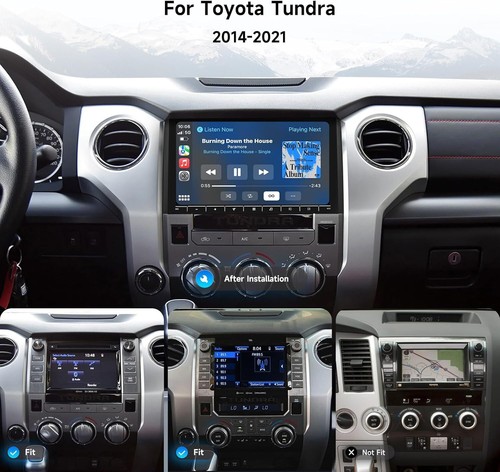 Dasaita Android 13 Car Radio For Toyota Tundra 2014-2021 With 4G LTE GPS 6+64G - Picture 4 of 9