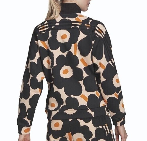 Adidas Sportswear Marimekko Finland giacca top da pista in pile GT4594 donna taglia - Foto 3 di 4