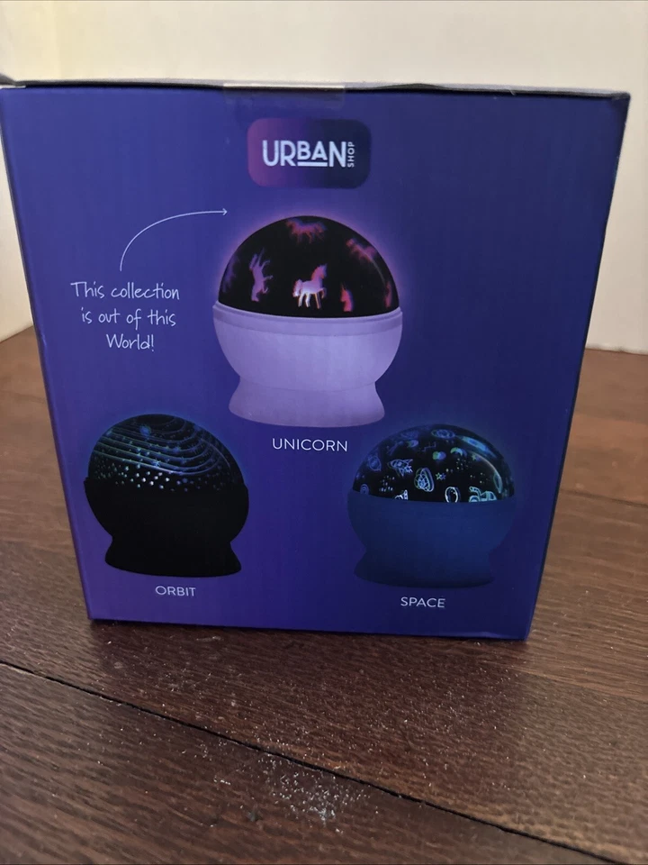 Urban Shop UNICORN LED PROJECTOR, Color Effects, Rotating, Timer, New In Box - Image 4 of 4