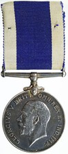 1920s Great Britain King GEORGE V British Navy Service V2 Ribbon Medal i117454