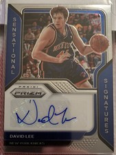 David Lee Florida Basketball Panini Prizm Retro Autograph Card New York Knicks