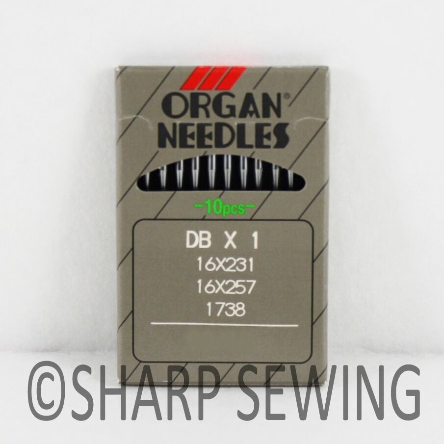 10 16X257 #9BP ORGAN DBX1 INDUSTRIAL SEWING MACHINE NEEDLES 10 16X257 #9BP ORGAN DBX1 INDUSTRIAL SEWING MACHINE NEEDLES