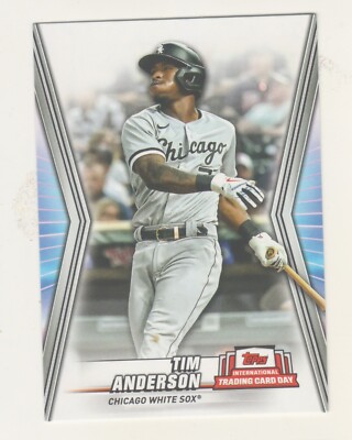 2023 Topps International Trading Card Day NTCD-B7 TIM ANDERSON QTY AVAILABLE