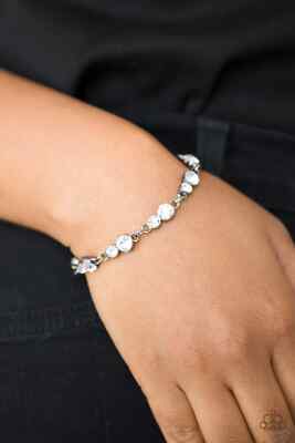 Twinkle Twinkle Little Starlet White Bracelet Paparazzi NWT