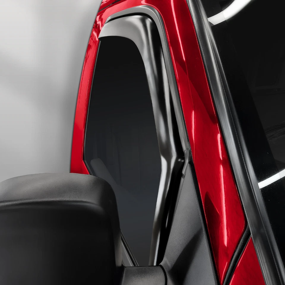 Viseras de lluvia protectores de lluvia para GMC Savana 4500 2009-2025 Foto 3 de 4