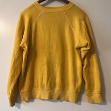 Vintage 60s Yellow Raglan Sweatshirt