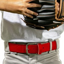 Franklin Baseball / Softball Youth Belts 1-Size Fits Most Red, Dark & Royal Blue
