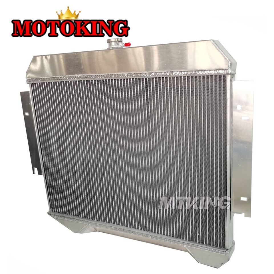 All Aluminum Radiator For 1966-1969 1968 1967 Dodge Charger 500 R/T V8 ...