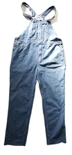 Overalls made by 'King Size' Bibbed Mens Big & Tall 48 x 38 100% Cotton Denim 
