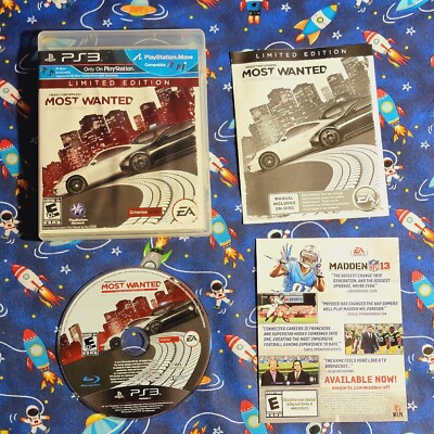 Need for Speed Most Wanted Limited Edition PS3 PlayStation 3 - Complete CIB