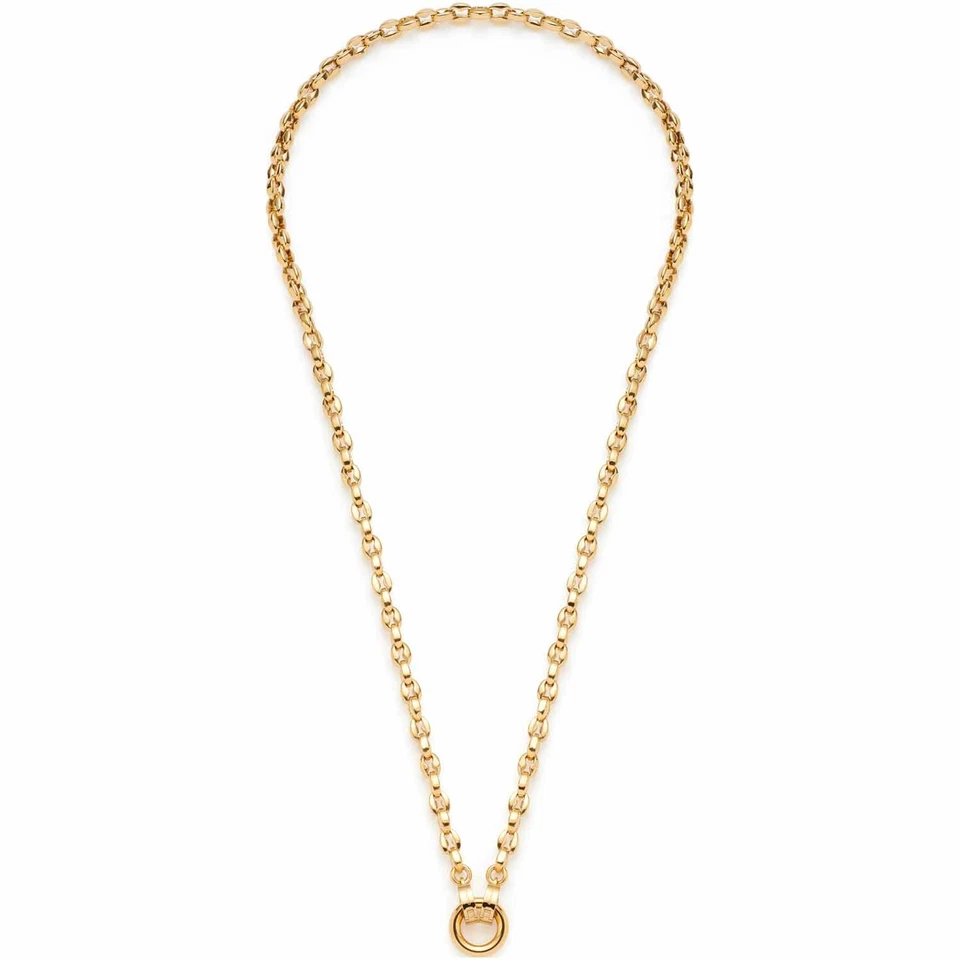 Leonardo Clip & Mix Halskette 50 cm Romea Edelstahl 023273 Farbe gold - Bild 2 von 2