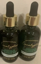 Bath & Body Works 3-In-1 Aromatherapy Eucalyptus Essential Oil 2 / 1.5 Oz Lot