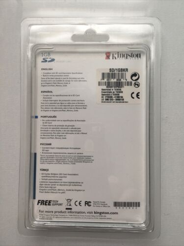Kingston 1 GB SD Card (SD/1GBKR) - Picture 2 of 2