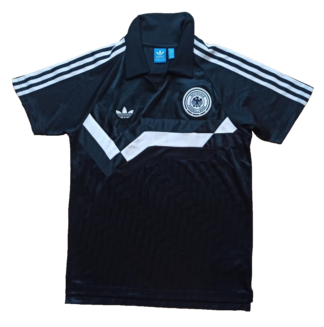 Adidas Germany World Cup 1990 Retro Reissue Jersey DFB Black M