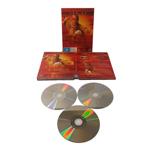 Once Upon A Time In China Trilogy DVD Western Imperialism Martial Arts Qing Li - Picture 19 of 20