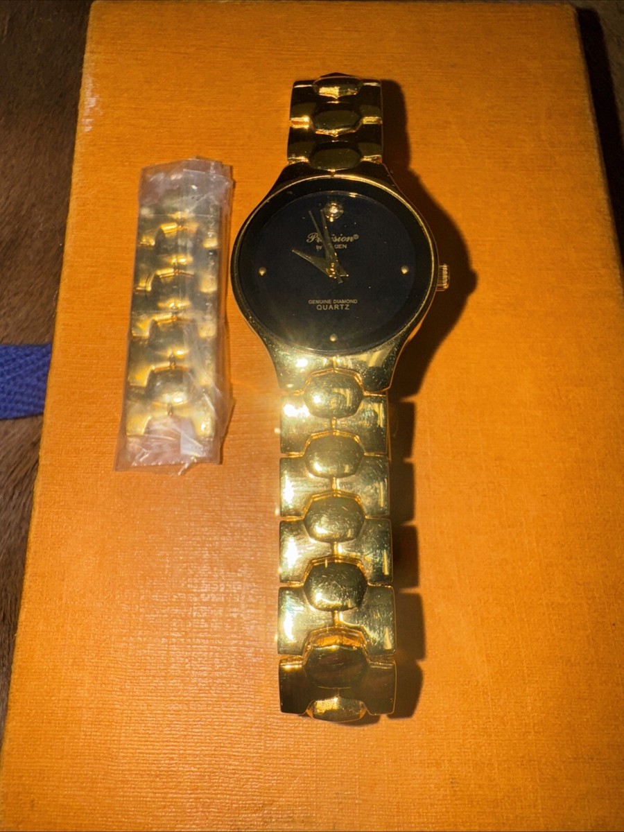 PRECISION BY GRUEN GENUINE DIAMOND QUARTZ WOMENS WATCH  display picture 3