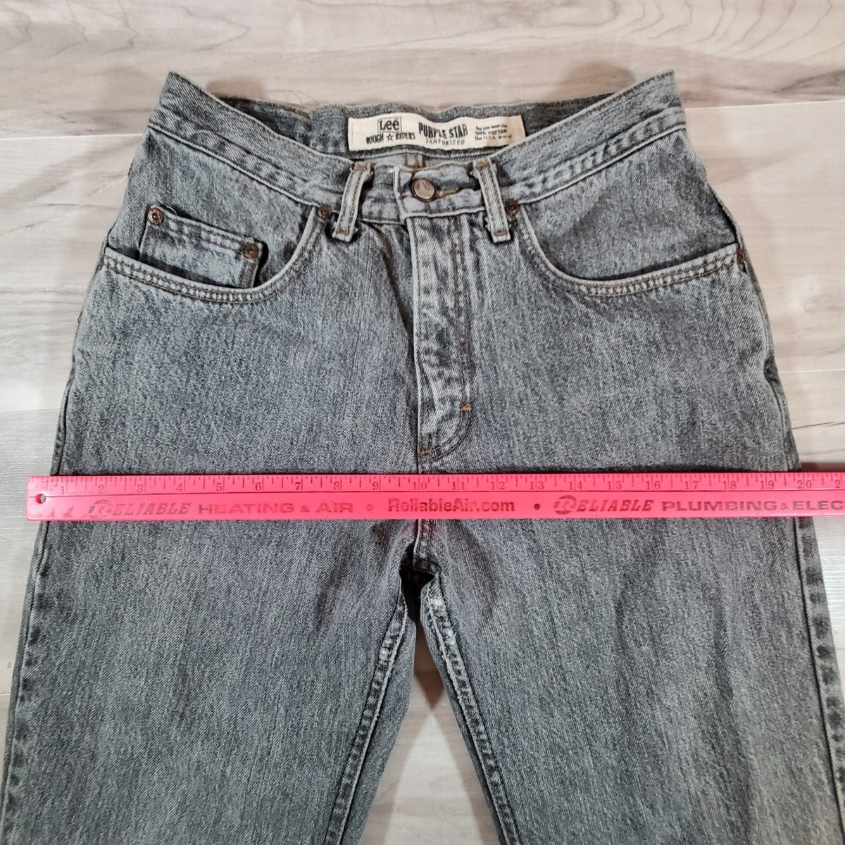 Jeans VINTAGE LEE Rough Riders Purple Star DENIM Blue Jeans VINTAGE LEE Rough Riders Purple Star DENIM Blue