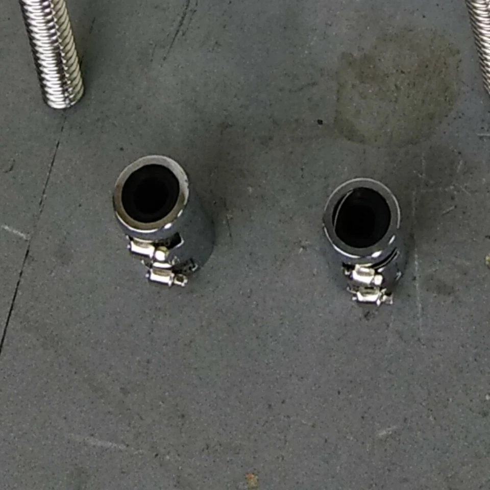 Kit de manguera de calefacción Chevrolet LS1 48 pulgadas SS nuevo un cromo pulido fácil hágalo usted mismo varilla b Foto 4 de 4