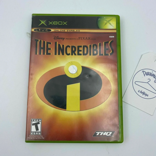 Incredibles Video Game (Microsoft Xbox, 2004) Disney Pixar Rated T - Afbeelding 1 van 4