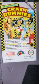 Jeu The Incredible Crash Dummies,Nintendo NES, tr&egrave;s bon &eacute;tat 