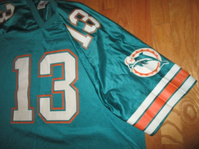 Miami Dolphins No13 Dan Marino Men's Nike Flocked Leopard Print Vapor Limited NFL Jersey White