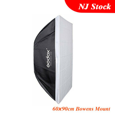 Godox 60x90cm 24''x35'' Monolight Camera Flash Softbox Bowens Mount Speedring