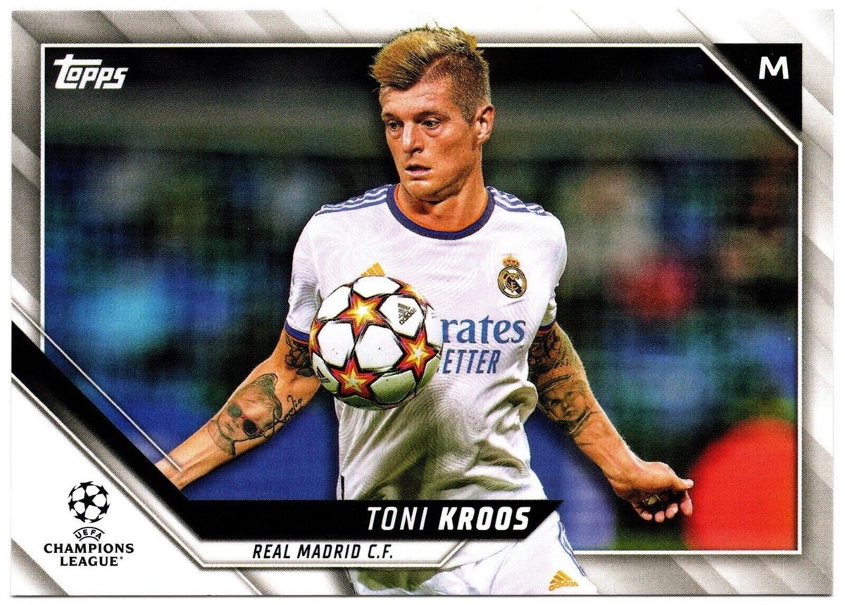 2021-22 Topps UEFA Champions League SP Variation TONI KROOS #13