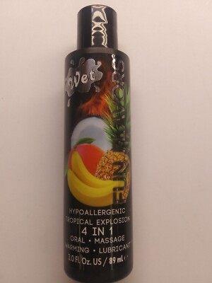 #ad Wet Fun Flavors Tropical Fruit 3 oz Warming Massage Lubricant $16.74