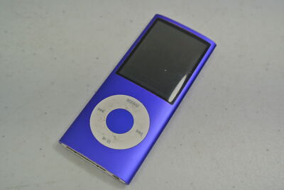 Apple Ipod Nano 4th Generation Gen A1285 Purple 8GB WORKS But