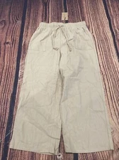 Kismet Flowing Pants Tan Large