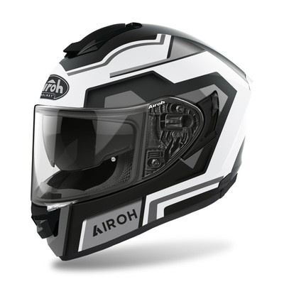ST.5SQ35XL - FULL FACE HELMET, AIROH ST.501 SQUARE BLACK MATT, HELMET SIZE XL