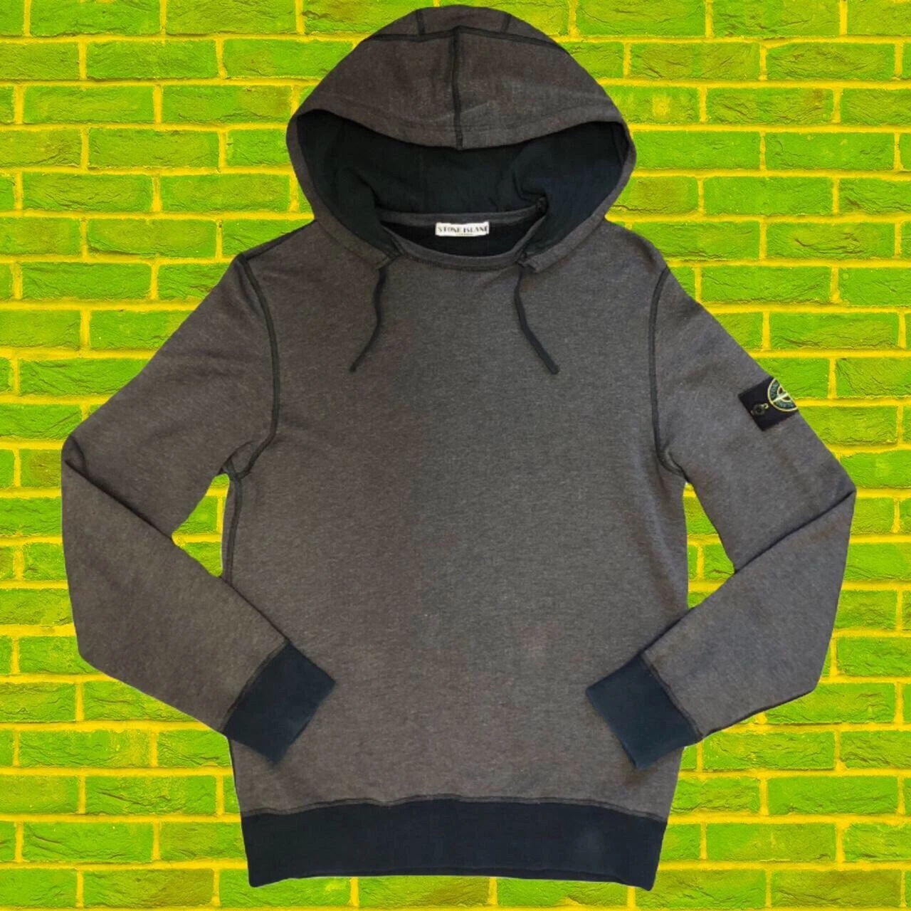 Autentico maglione maglione maglione Stone Island 2011 maglia lana media