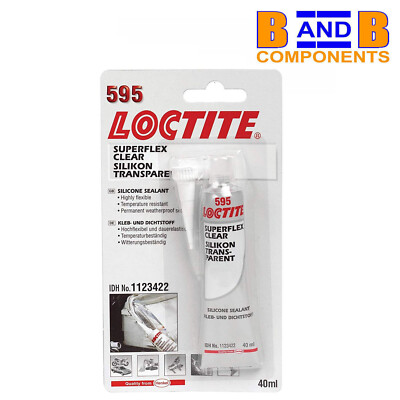 Loctite SI595 Superflex Clear Silikon Transparent Silikondichtstoff 41g A1561