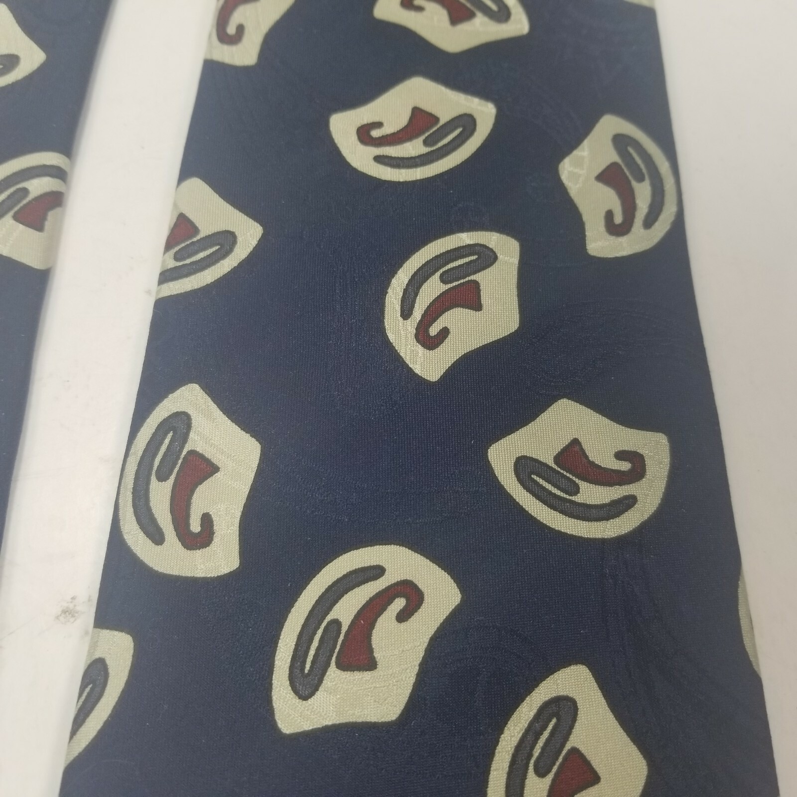Robert Talbott Studio Neck Tie Abstract Blue Red … - image 2