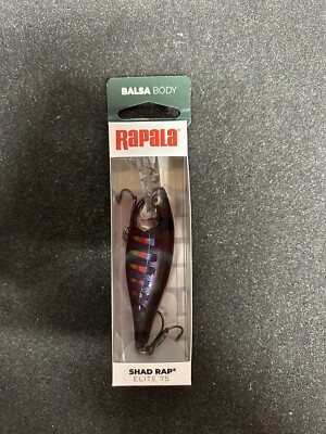 Rapala Shad Rap Elite SRE75 3  7/16oz Gilded Night Aurora.