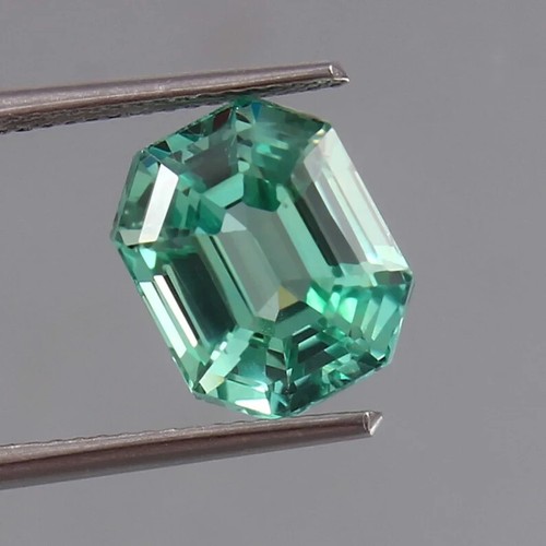 12x10 mm Natural Ceylon Bi Color Parti Sapphire Radiant Cut AAA+ Loose Gemstone