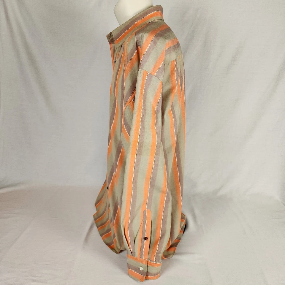 Camisa a Rayas Attitude Soho Vintage (4XL) Foto 2 de 4