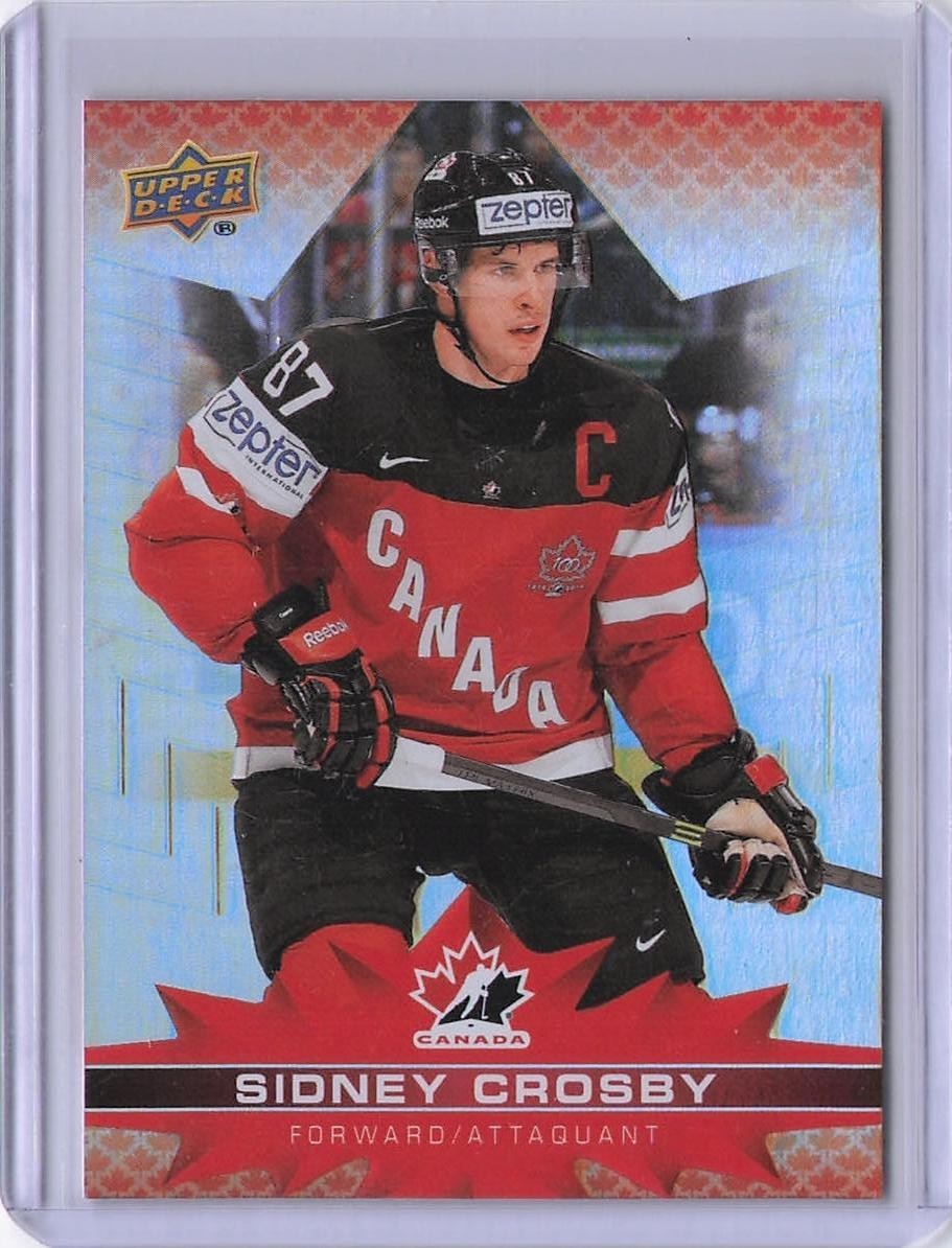 2021-22 Upper Deck Tim Hortons Team Canada #2 Sidney Crosby Hockey