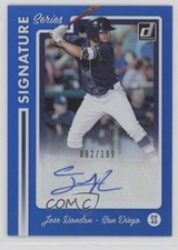 2017 Panini Donruss Signature Series Blue 82/199 Jose Rondon #SS-JR Auto s3g