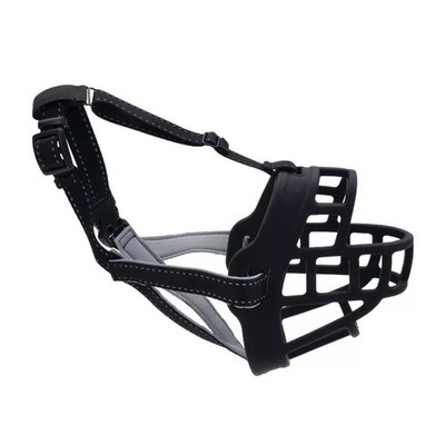 Coastal Pet Soft Basket Muzzle For Dog - Black