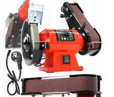 Levigatrice A Nastro Levigatrice A Disco 150Mm 250W Levigatrice Da Tavolo Doppia