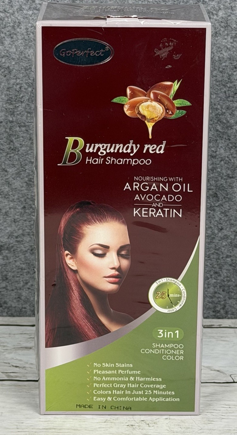 Shampoo Conditioner Burgundy Red Exp 9/27 New