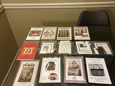 Lot Of 13 Quilting Block Patterns  Various Quilting Designs For Backpack, Purse