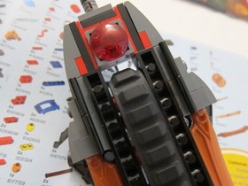 LEGO Ninjago: Desert Lightening 70622 Retired Set - 1 Piece Missing