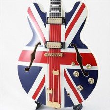 Epiphone Used E212T Limited Edition Union Jack Sheraton Alpine White Safe delive